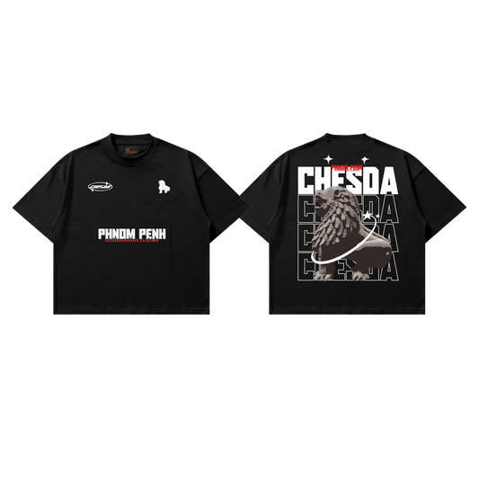 Black Obsidian 001 - BOXY TEE (Pre-Order)