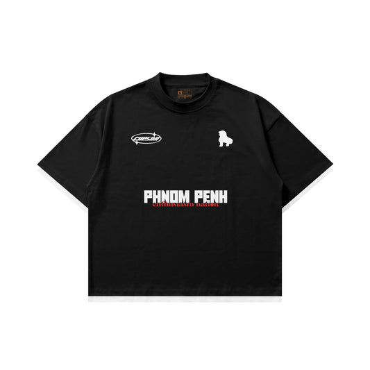 Black Obsidian 001 - BOXY TEE (Pre-Order)